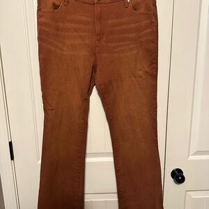 Time and Tru Bootcut Pants in Brown